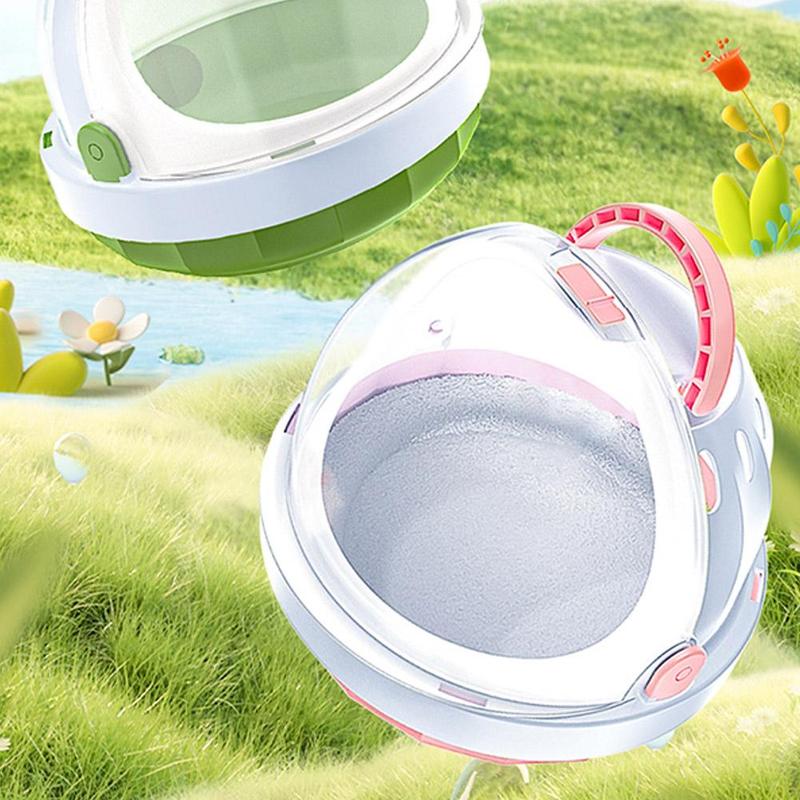 Product Introduction of Hamster Cage Exterior Cage Portable Exterior Cage Honey Bag Weasel Twiggy Rat Golden Bear Panoramic Exterior Bag Small Pet Supplies 31