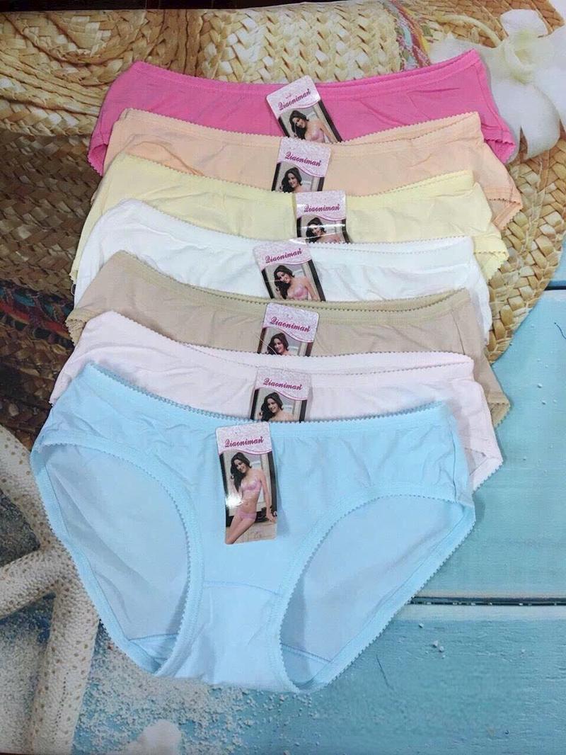 Product Introduction of COMBO 10 Quần lót Cotton Thái Màu Trắng Siêu Mịn, Co Giãn Thoáng Mát Tốt  size 40-60 kg Nữ . quần chíp Women Nhung 34