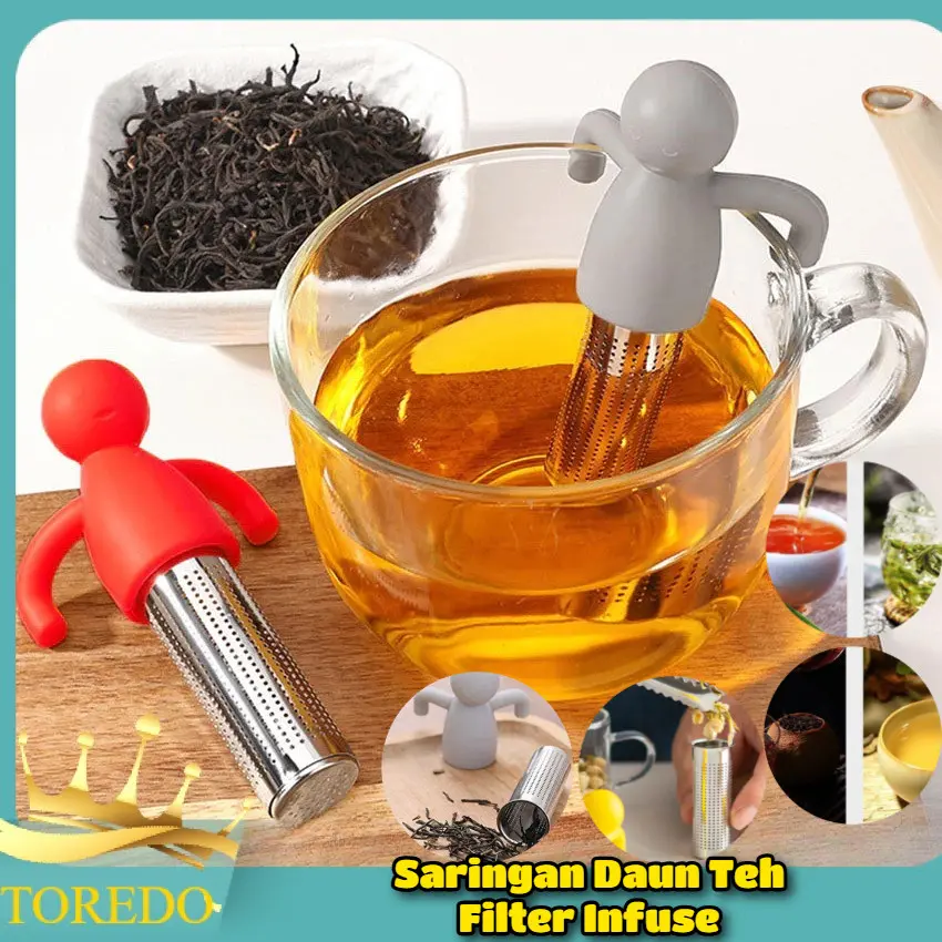 TOREDO BalmyDays Saringan Teh Tea Filter Infuse Filter Chilling Man