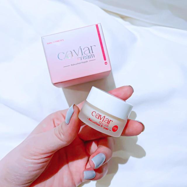 Product Introduction of Kem ngày Caviar_Bakuchiol dưỡng trắng, phục hồi da, cấp ẩm căng bóng, thu nhỏ lỗ chân lông mịn da Skincare Làm đẹp da. Hũ 10g và 40g dưỡng Ẩm Da Chăm Sóc Da Nữ 2