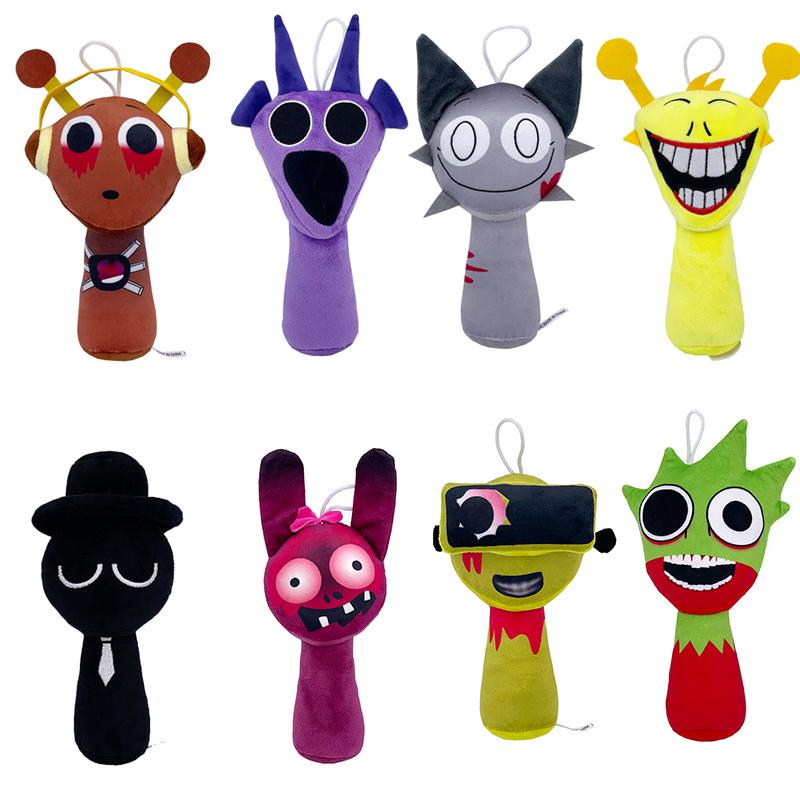 Sprunki Plush Toys Horror Game Toys Cartoon Cute Sprunki Incredibox ...