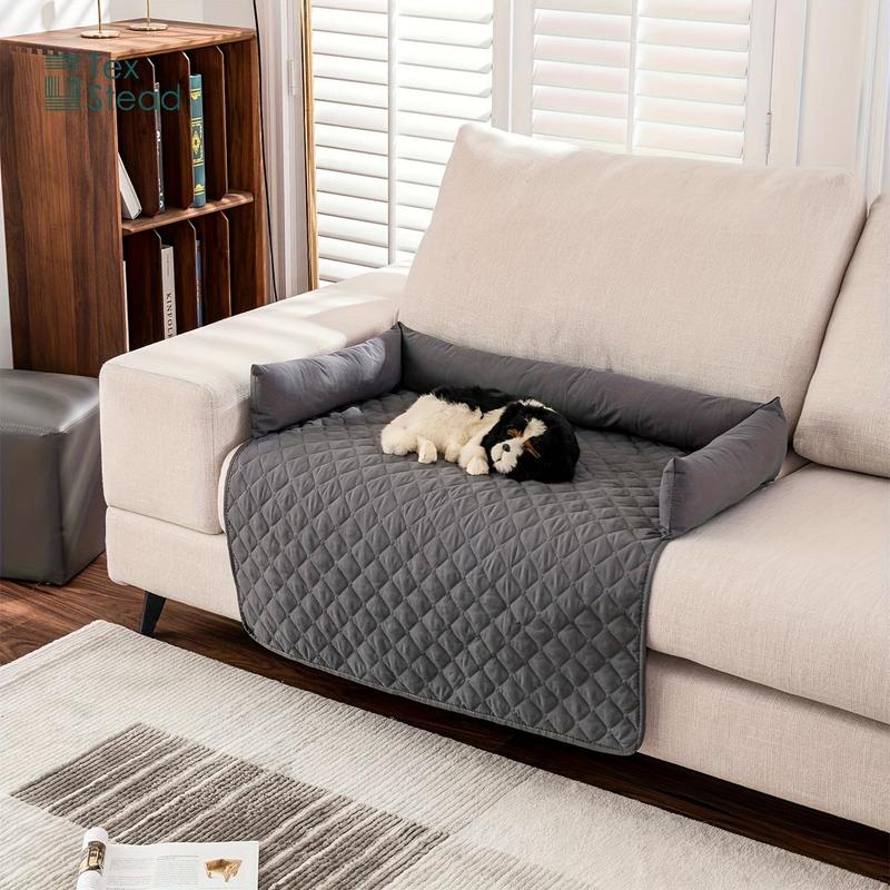 Solid Color Pet Sofa, Washable Pet Sofa, Non-slip Waterproof Sofa Protective Pad, Pet Supplies for Home Living Room, Dog Bed Mat, Dog Sofa Pad 0