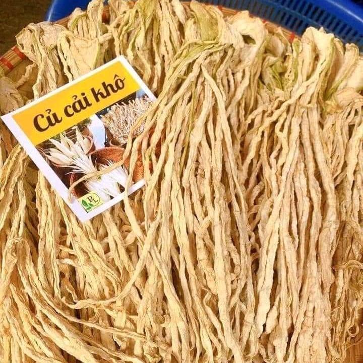 Củ Cải Khô Tây Bắc 1kg - Thực Phẩm Khô Bổ Dưỡng - loại 1 thơm ngon Food / 1kg