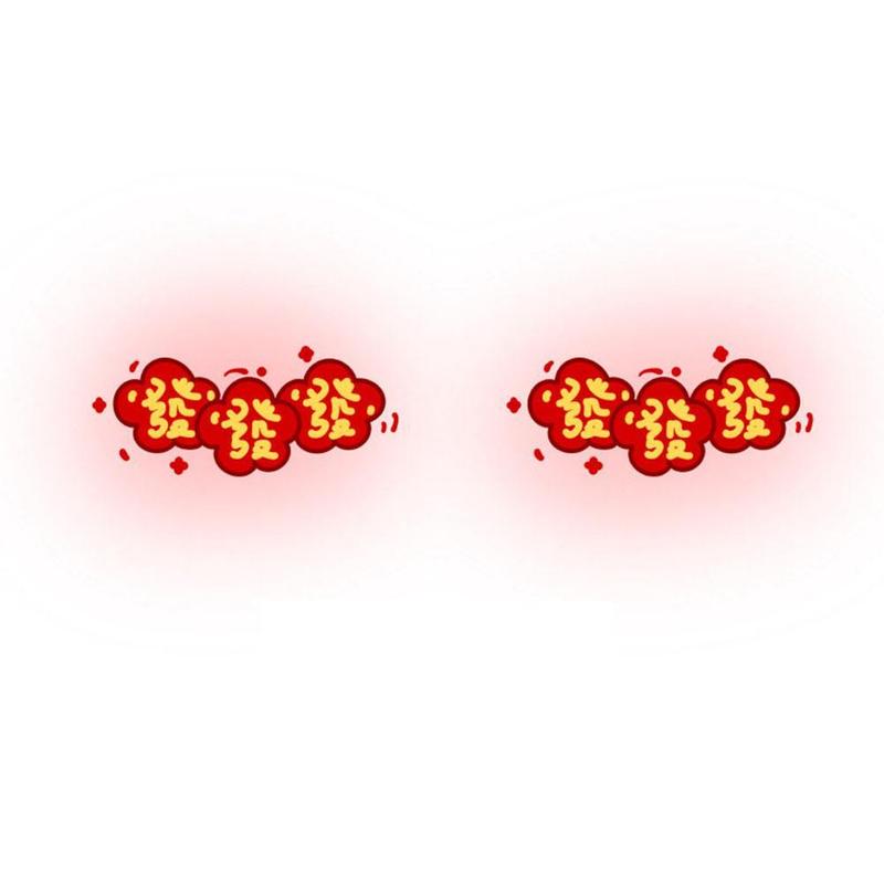 Product Introduction of New Year Makeup Face Paste Santa Claus Face Paste Holiday Party One-time Temporary Stickers For Children 28