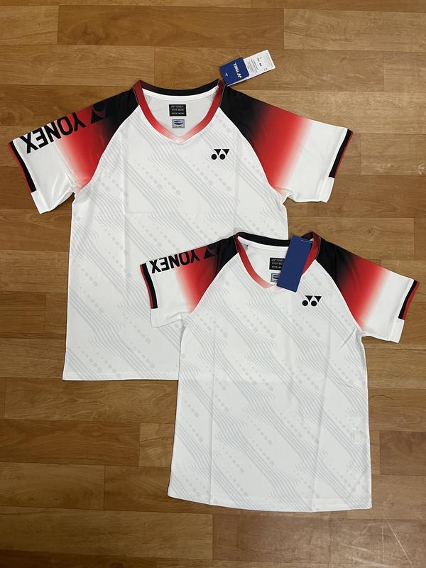 Áo cầu lông Yonex 398 Trắng ( đủ size Nam, Nữ)