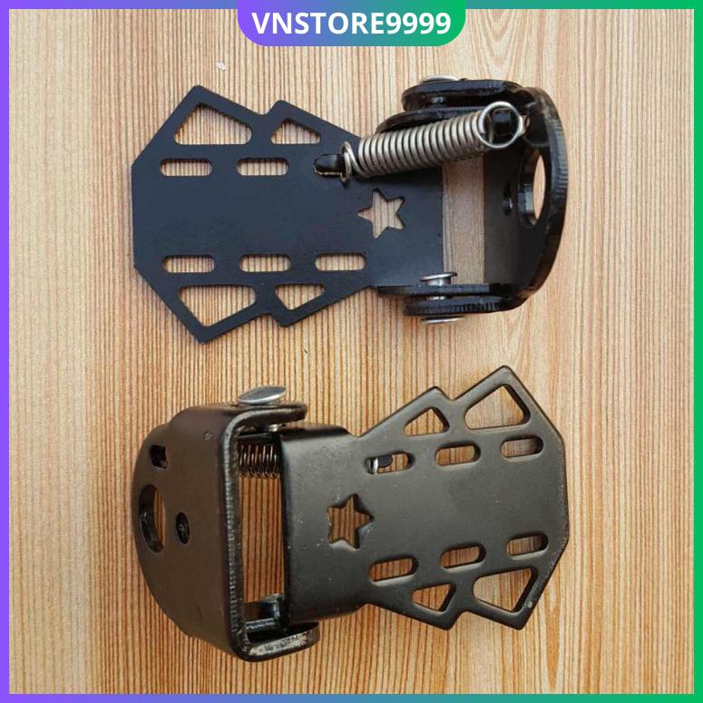 Cặp giá để chân sau xe đạp chịu tải gấp gọn bộ 2 chiếc chịu lực phù hợp mọi loại xe đạp mã VN65