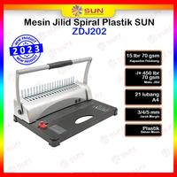 Gambar Mesin Jilid Spiral Plastik A4 ZDJ201 / ZDJ202 - ZDJ201 dari Sun Indonesia Kota Surabaya 3 Tokopedia