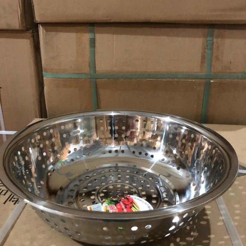 Rổ Inox Tròn - Vuông - Bầu Dục -Rổ Rửa Rau Củ Quả Inox rổ inox - TikTok ...