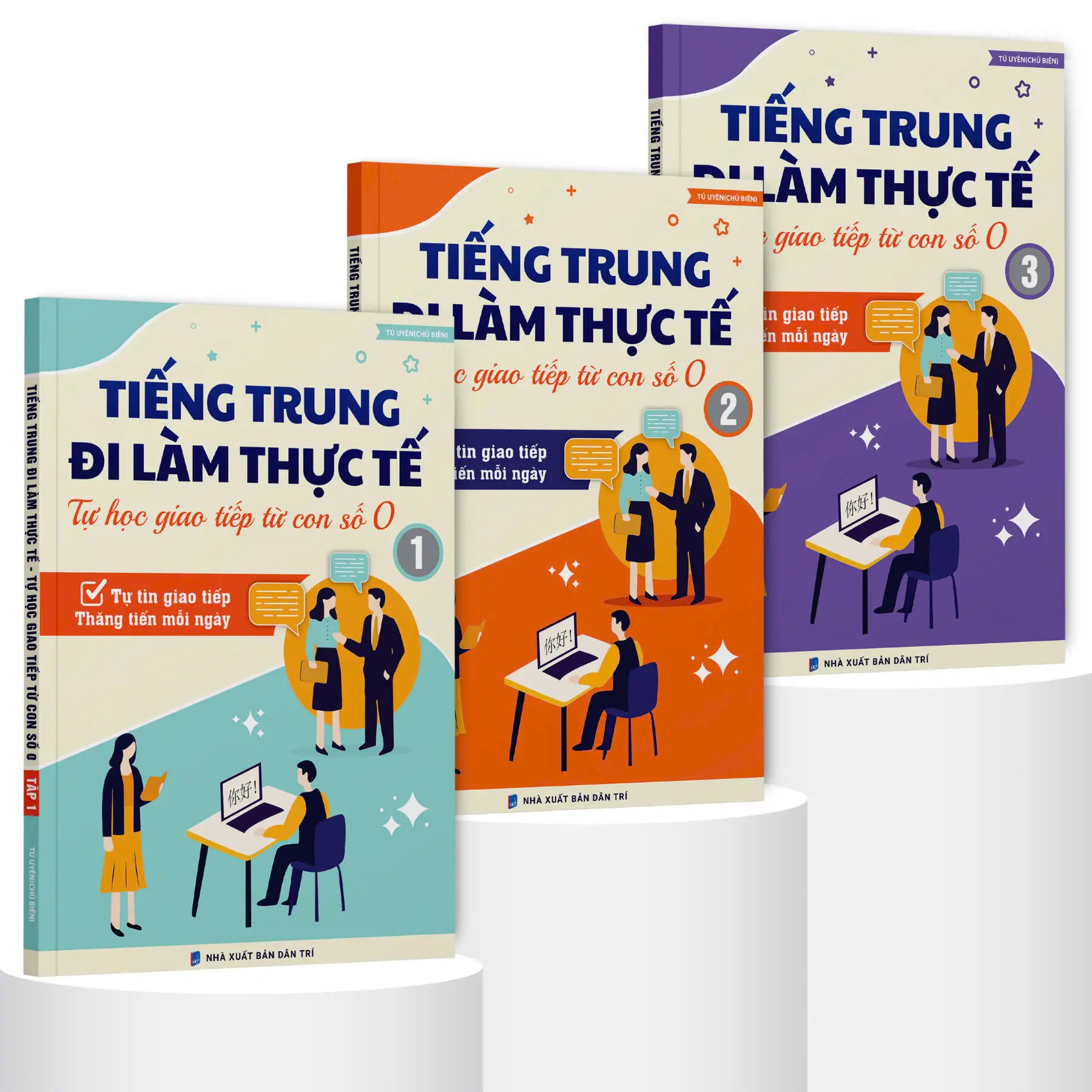Trọn bộ 3 tập tiếng trung đi làm thực tế từ con số 0(có file nghe)