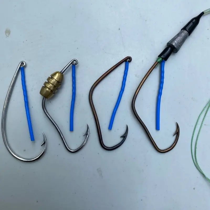 Lưỡi chuyên lure cá lóc mồi nhái thật + lưỡi sắc bén + được thợ chuyên nghiệp nhiều năm đi câu làm ra + thép công nghiệp 1li6 & 1li8