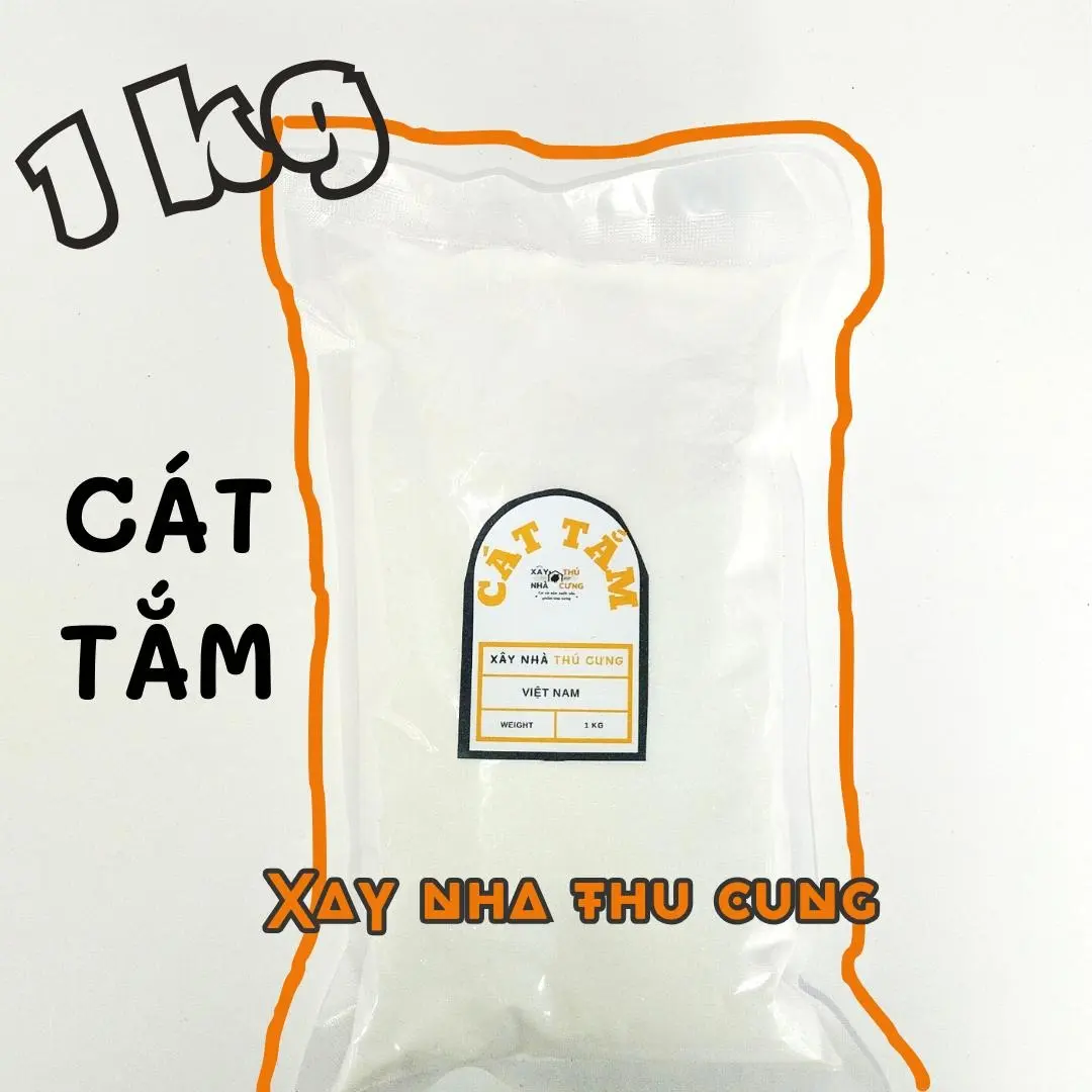 Cát tắm thơm 1kg cho hamster