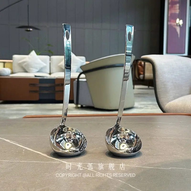Muôi, Muỗng Canh cán đứng inox 18/10 Chockmen - CKM772 5