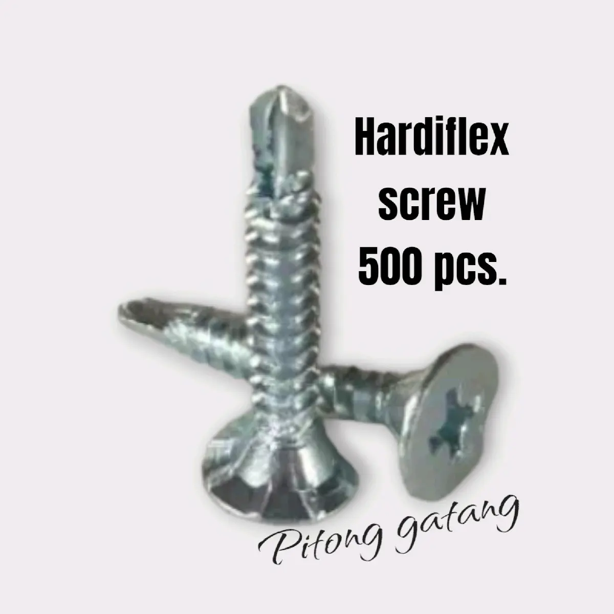 HARDIFLEX SCREW. 7X3/4. 500 pcs screw for walling and ceiling projects.