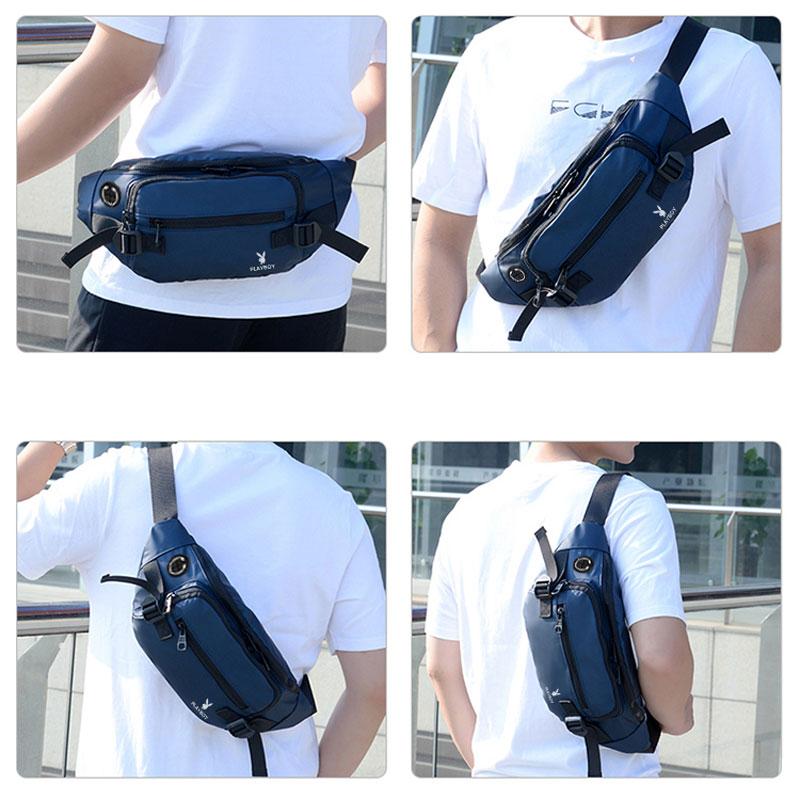 Product Introduction of 【24H shipping】Outdoor men's multi-functional sports bag portable waist bag crossbody bag 22