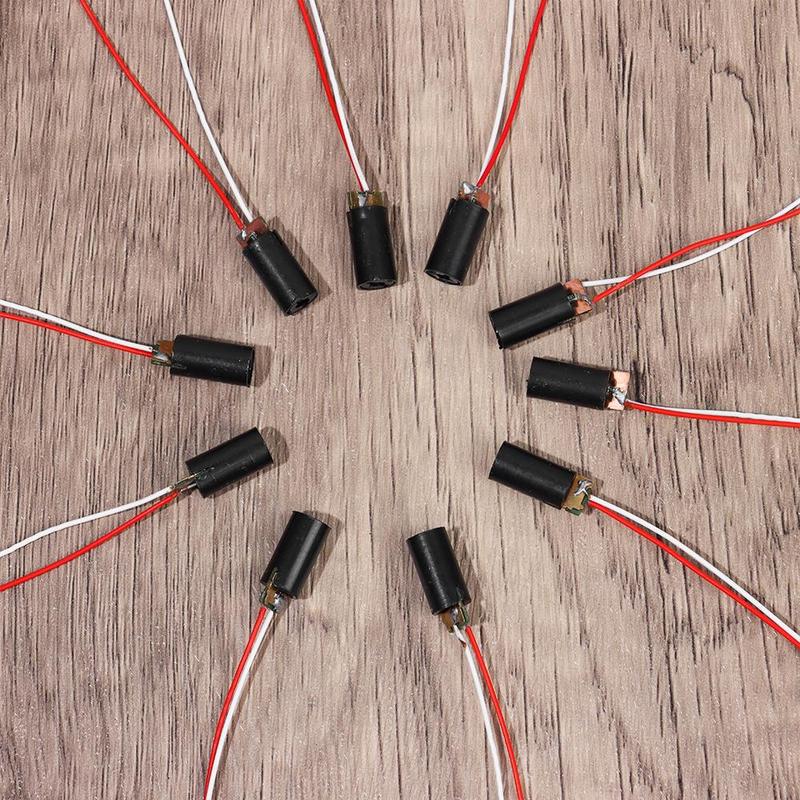 Product Introduction of 5/10pcs Hot sale 5 million Watt Red Sight Dot Diode Module 650nm 6mm 5V Laser diodes Adjustable Lasers 29