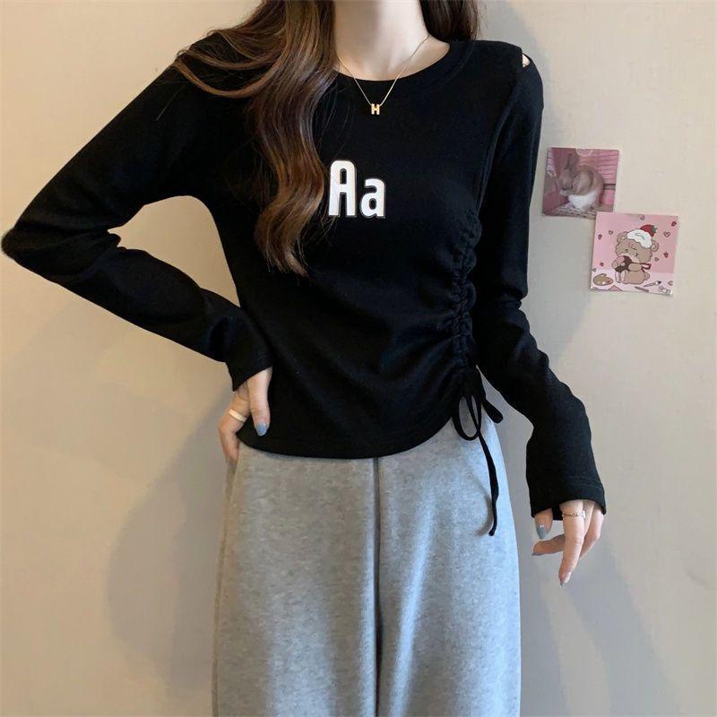 Product Introduction of Phông Dây Rút Độc Đáo Thiết Kế Đẹp Mỏng Vừa Vặn, Dài Tay, Giả Hai Lớp, Dành Cho Nữ, Hàng Mới Về Đầu Thu 2024, Sơ Mi Lớp Nền Hàng Đầu áo  sơ sọc kẻ 2