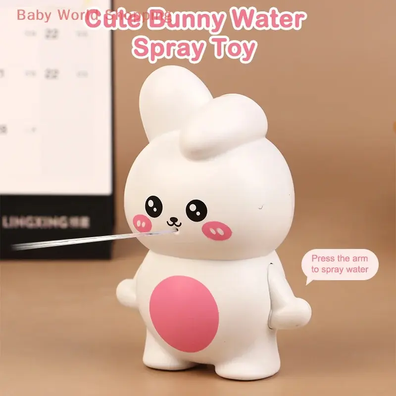 0421|Cartoon Bunny Water Spray Toy Summer Outdoor Beach Swimming Pool Water Fight Game Toddler Bath Toys Squirters For Kid Gifts|3