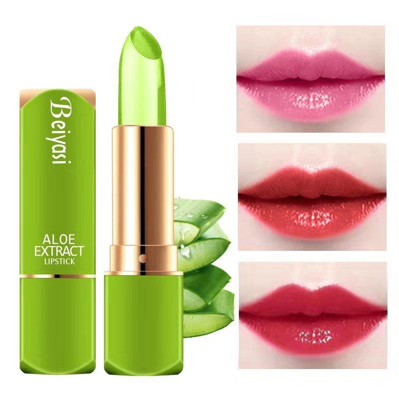  Son Dưỡng Môi Son Thạch Lâu Trôi Dưỡng Ẩm Đổi Màu Nhiệt Độ Ma Thuật Chăm Sóc Môi 