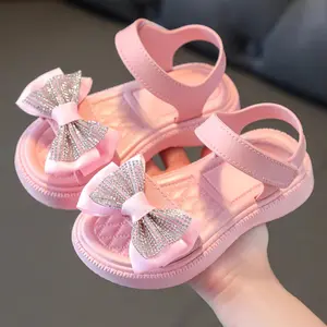 RAMADAN SALE 3.3 IMPORT OkayBaby B309 Sandal Pita Anak Perempuan Sendal Fashion Kekinian Bahan Karet Sepatu Pesta Lucu Anak Cewek Anti Slip Anti Licin Umur 4-15 Tahun Terbaru