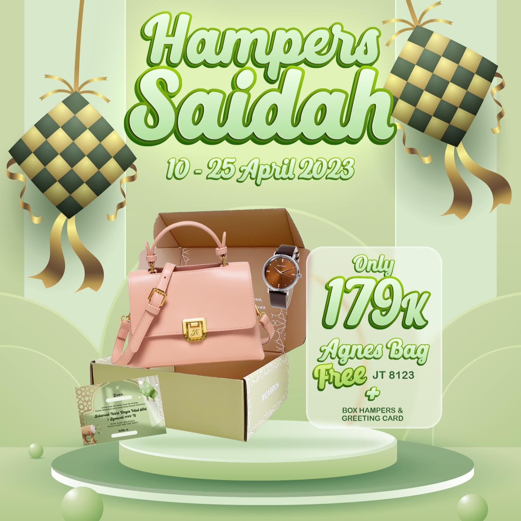 JIMS HONEY SAIDAH SET HAMPERS TAS LEBARAN IDUL FITRI