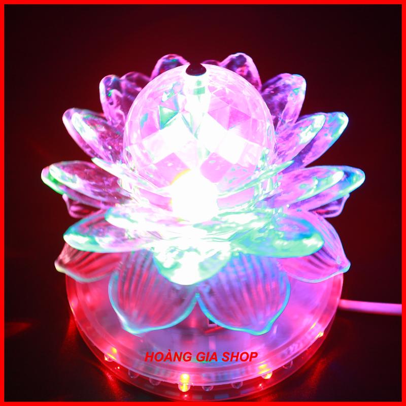 Đèn led sen xoay 360 độ chất lượng ánh sáng cao, trang trí nhà cửa, bàn thờ tổ tiên, ông bà, thờ phật, ông địa, thần tài led đèn  trang