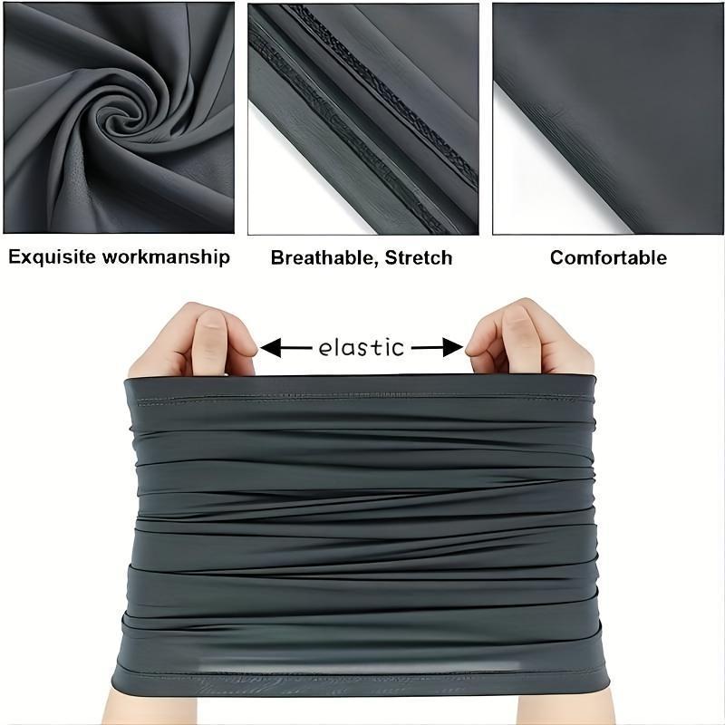 6pcs Cooling UV Protection Face Masks - Breathable, proof Balaclava for Outdoor Activities, Soft Polyester Blend 4