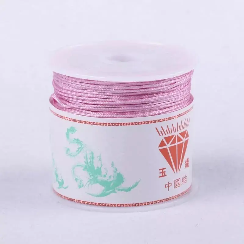 TALI GIOK POLYESTER SHAMBALA CINA diy gelang kerajinan strap hp 1