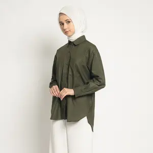 Kudung Kemeja Atasan Lizz Top Shirt