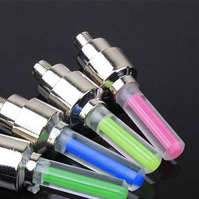  Đèn LED neon gắn bánh xe đạp  xe máy - Đen van xe Gắn Xe Đạp Đạp Xe Đạp Sports 