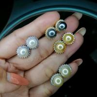Gambar Perhiasan Anting Stud Mutiara Air Laut Ulang tahun Harian dari Ckpearlicious jewelry Kota Tangerang Selatan 3 Tokopedia