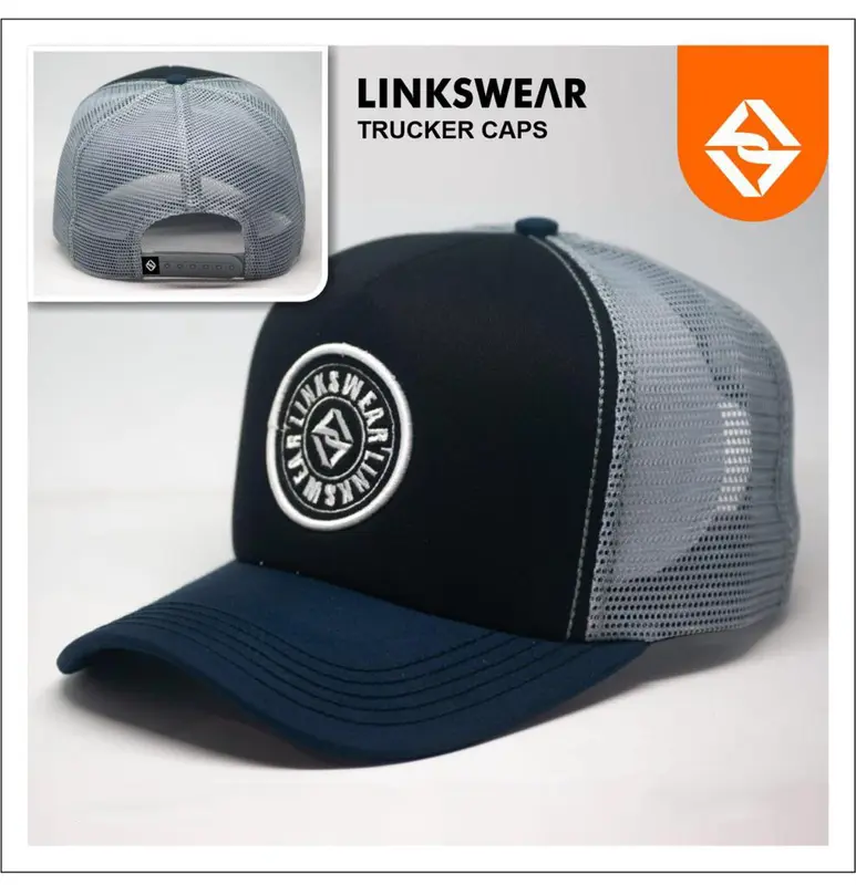 Topi Jaring Distro Pria Trucker Hat Original Linkswear 2