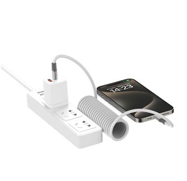 Dây sạc nhanh lò xò RECCI RS25 - Sạc Điện Thoại, Phụ Kiện 6