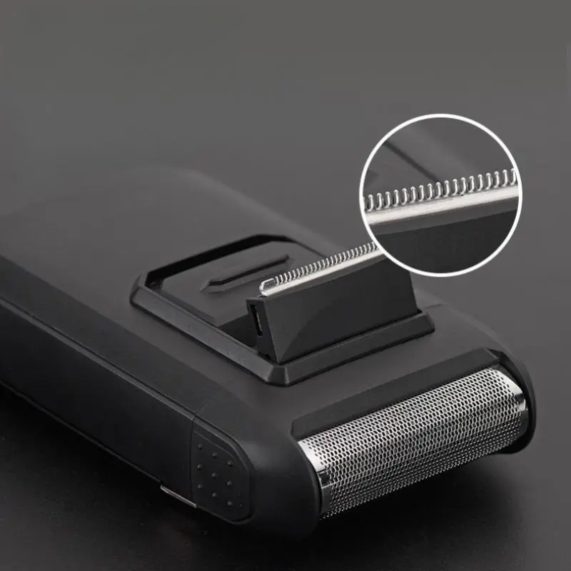 2 in 1 Electric Beard Trimmer, 1 Box Portable Cordless Rechargeable Waterproof Beard Shaver, Wet & Dry Shave Beard Trimmer for Men 5