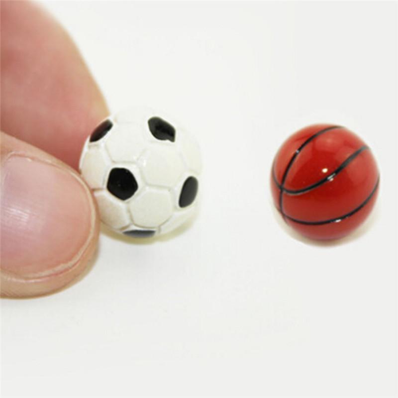 Product Introduction of 1:6/1:12 Dollhouse Miniature Sports Balls Soccer Football and Basketball Decor 7