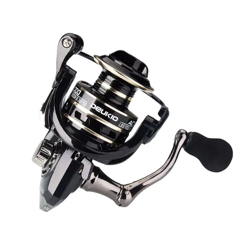 [Siêu khuyến mãi 4 năm tuổi] Máy câu cá Deukio AC full kim loại, tay quay inox, đủ size từ 2000 - 7000 - SANAMI FISHING 5