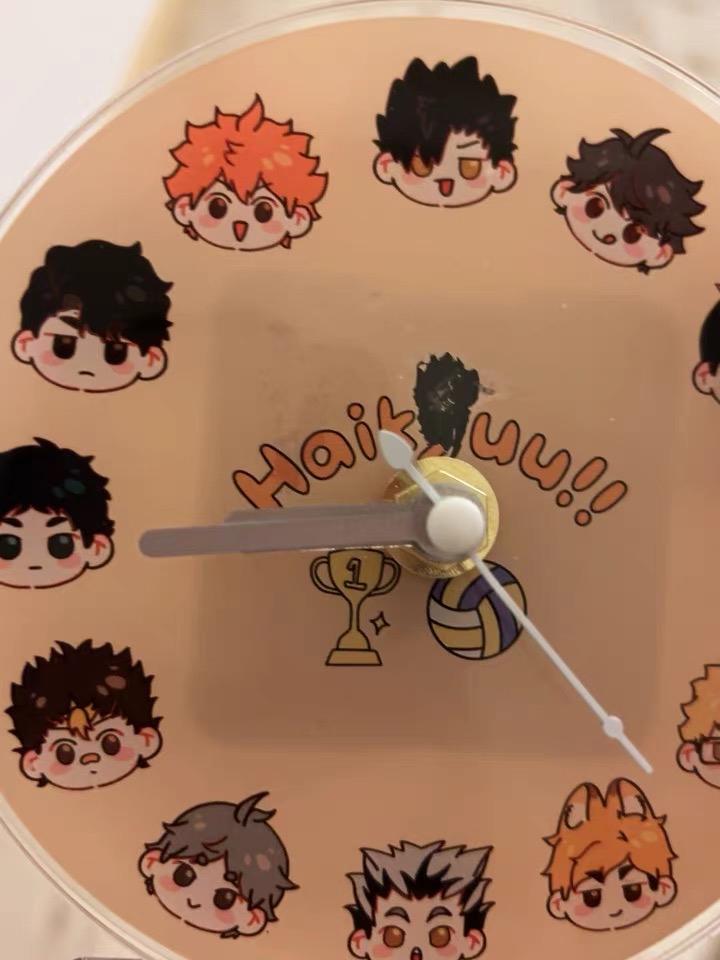 Product Introduction of [HAIKYUU] Đồng hồ haikyuu chất liệu acrylic 6
