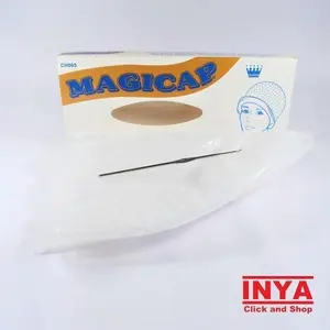 Topi Magicap Highlight Karet Silicone / Cat Rambut + Kaitan