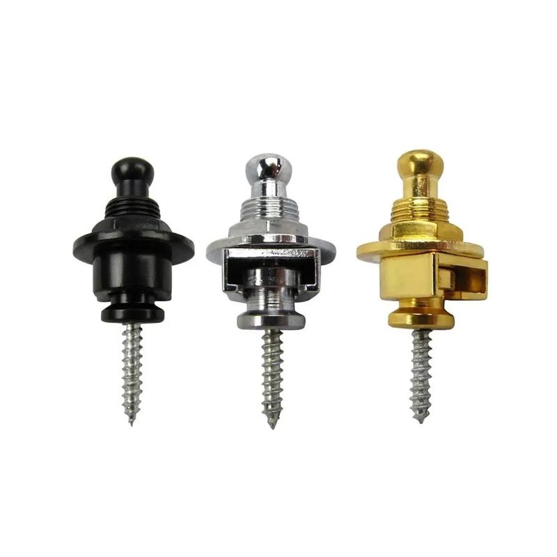 Product Introduction of Nút & Ghim Dây Đeo Guitar, 1 Cái, Khóa Bảo Mật Bằng Kim Loại Cao Cấp, 3 Màu Để Lựa Chọn, Lý Tưởng Cho Guitar Có Ghim Đầu Kim Loại 15