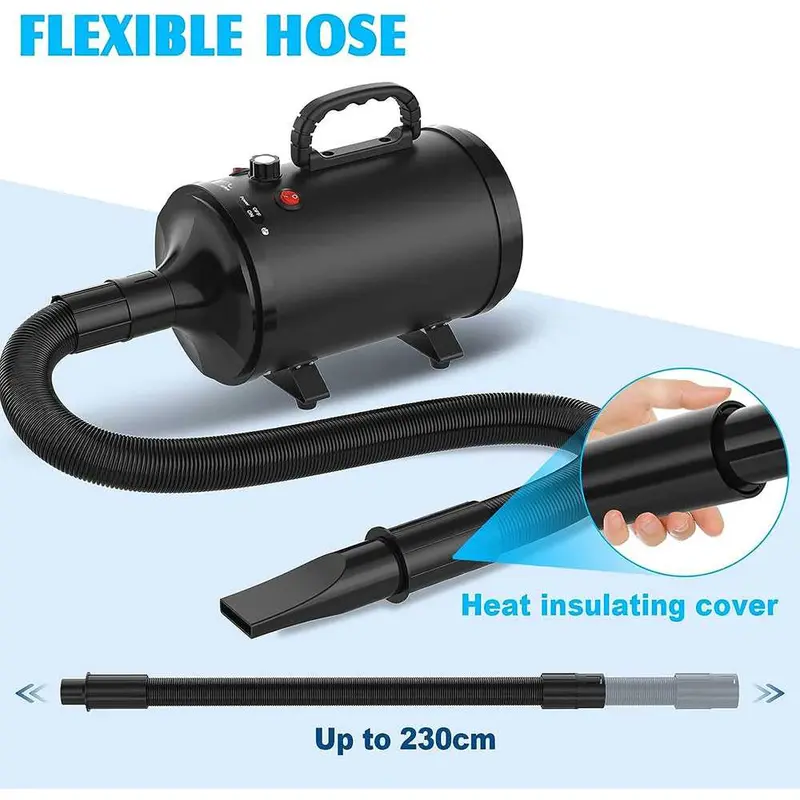HEAN Pengering Bulu Kucing Anjing Hair Dryer for Pets Fast Blow 2800W - ZF-YC-C-04 8