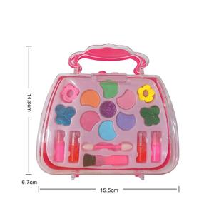Children's Girl Makeup Princess Program Attendance Makeup Handbag Set Skin-Friendly Easy to Clean Daily Cosmetic kids  makeup make  up  toys