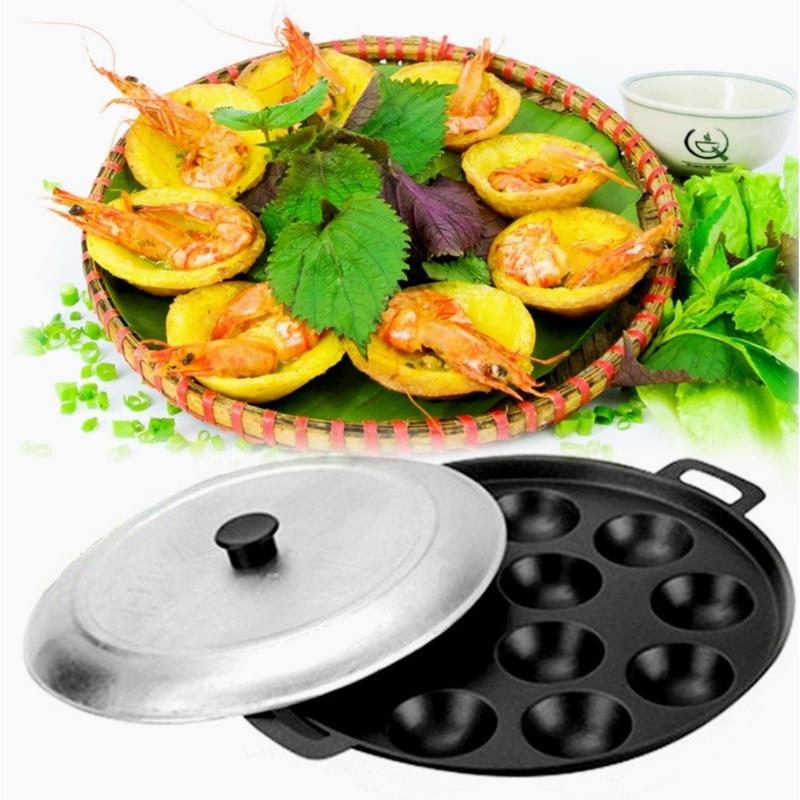 Product Introduction of Khuôn đổ bánh khọt 8 - 10 - 12 lỗ chống dính (THÁI SƠN ) 16