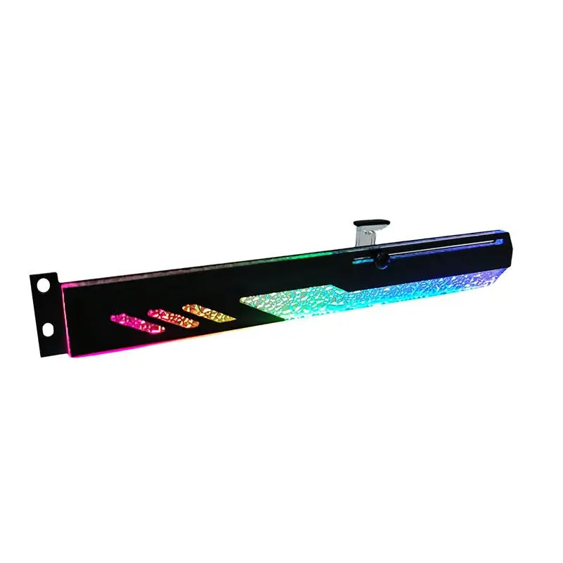 Computer Case ARGB Lighting Graphics Card Holder, Graphics Card Support Protector, Desktop Computer Accessories for Home & Office
