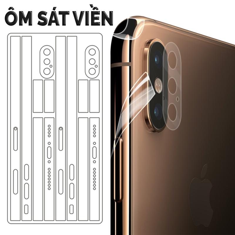 Miếng Dán Viền PPF Dành Cho iPhone Bảo Vệ Viền Máy Và Viền Camera Chống Trầy Xước, Bong Sơn Cho iP X Xr Xs Max 11 12 13 14 15 Pro Max 15 Plus 2