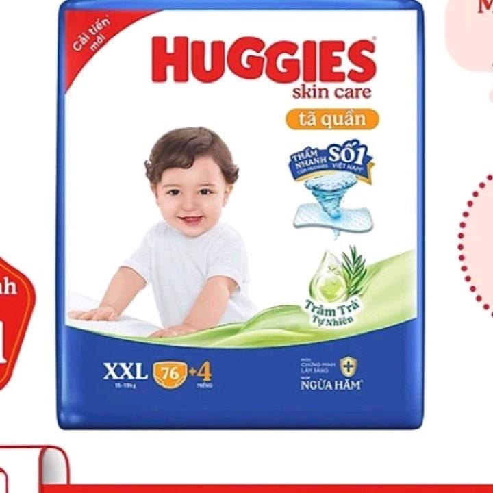 Tã Quần Huggies XL84+4 . Mẩu mới 5mm .  Bé trai Trẻ sơ sinh Em bé Bé gái Trẻ sơ sinh Trẻ mới tập đi Cho Bé tã  con tả  quần