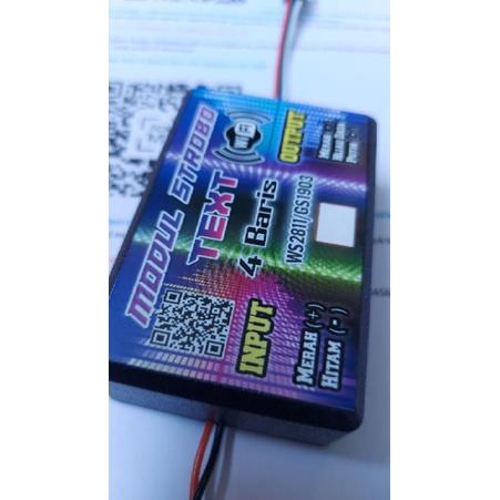 Modul Strobo Text Wifi 4 Baris 2