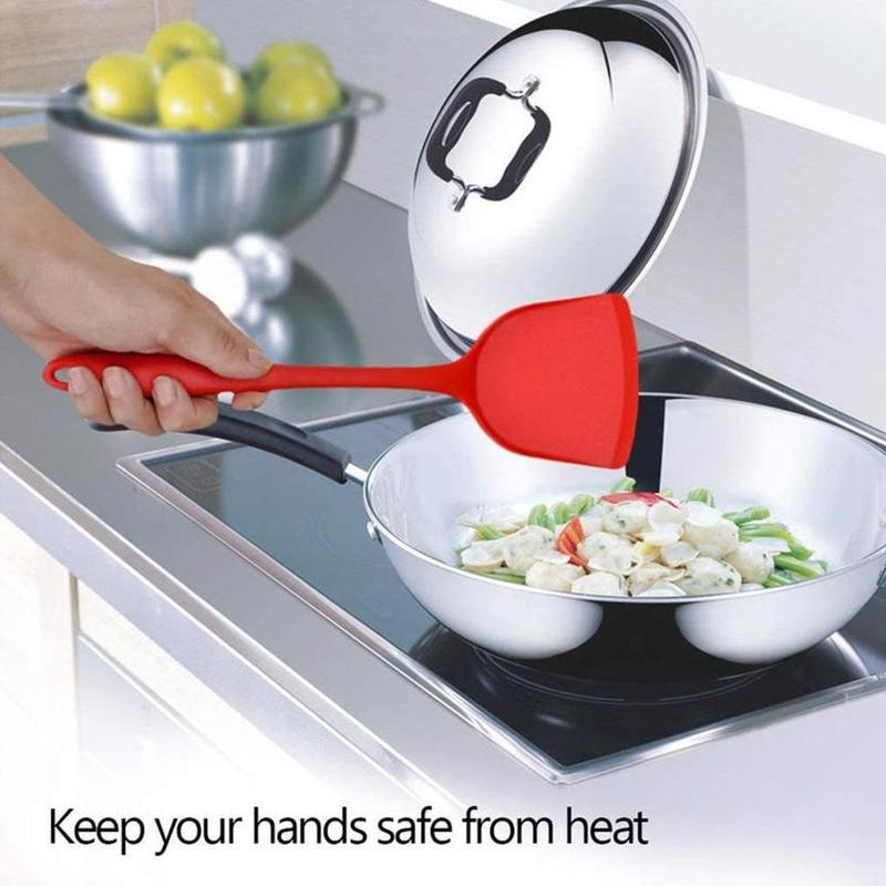 Product Introduction of Edible Grade Silicone NonStick Kitchen Utensil Set with HeatResistant Spatula Cooking Made Easy U9W7 26