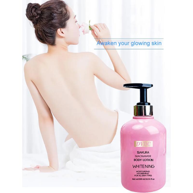 Product Introduction of [Buy 1 take 1] Shawill Sakura 500ml niacinamide body lotion whitening moisturizing 7