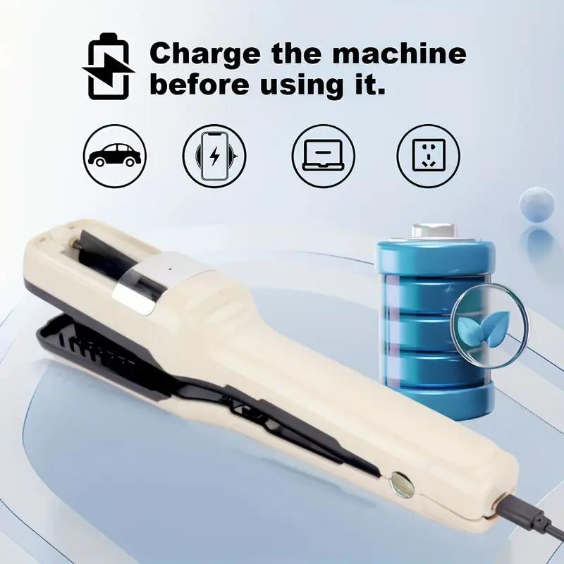 Product Introduction of Rechargeable Cordless Hair Trimmer, Split Hair Clipper, Professional Hair Styling Tool for Women & Girls 4