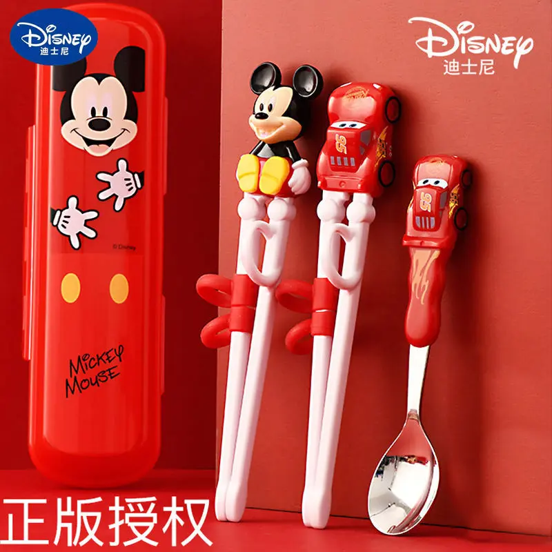Bộ Đũa Trẻ Em Disney, Bộ Dụng Cụ Bàn Ăn Thực Dưỡng Cho Trẻ Em, Thích Hợp Cho Bé Và Người Mới Bắt Đầu, Bộ Dụng Cụ Tập Luyện Ăn Uống, 50,0triệu + Cái, Bán Chạy, Bán Bởi Thương Hiệu Disney