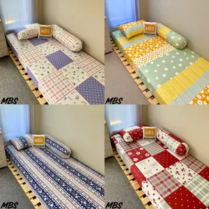 #2 | MYBELIA | MBS | SPREI / BED SHEET / SEPREI DOUBLE KARET AESTHETIC | FREE SARUNG BANTAL & SARUNG GULING #2 | MYBELIA | MBS | SPREI / BED SHEET / SEPREI DOUBLE KARET AESTHETIC | FREE SARUNG BANTAL & SARUNG GULING